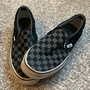 checkered vans